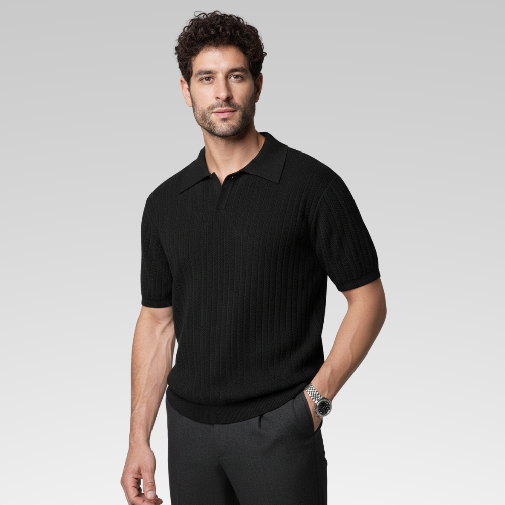 Camisa Polo Masculina - Tricot Italiano