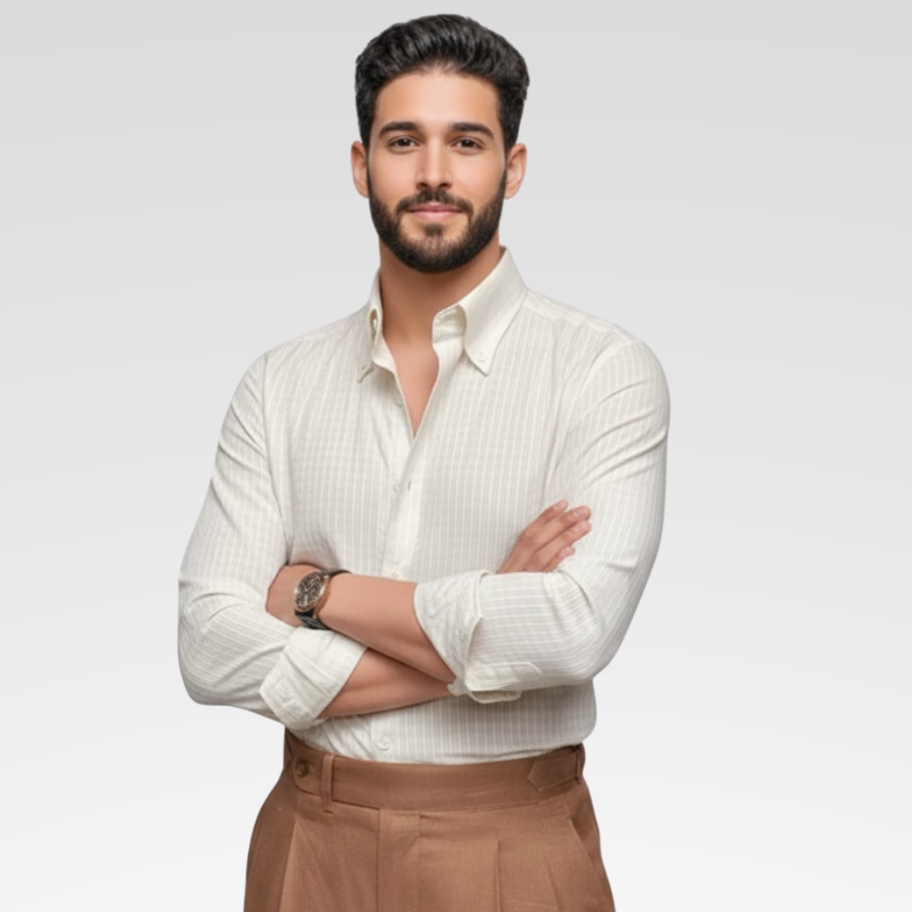 Camisa Social Masculina - Nibosi